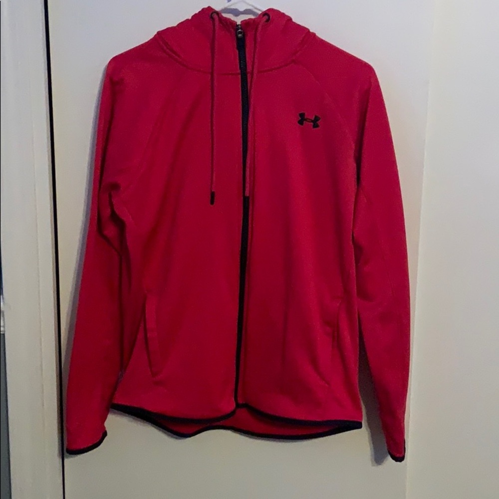 Under Amour zip up hoodie,